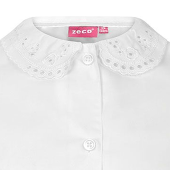 zeco school shirt lace collar